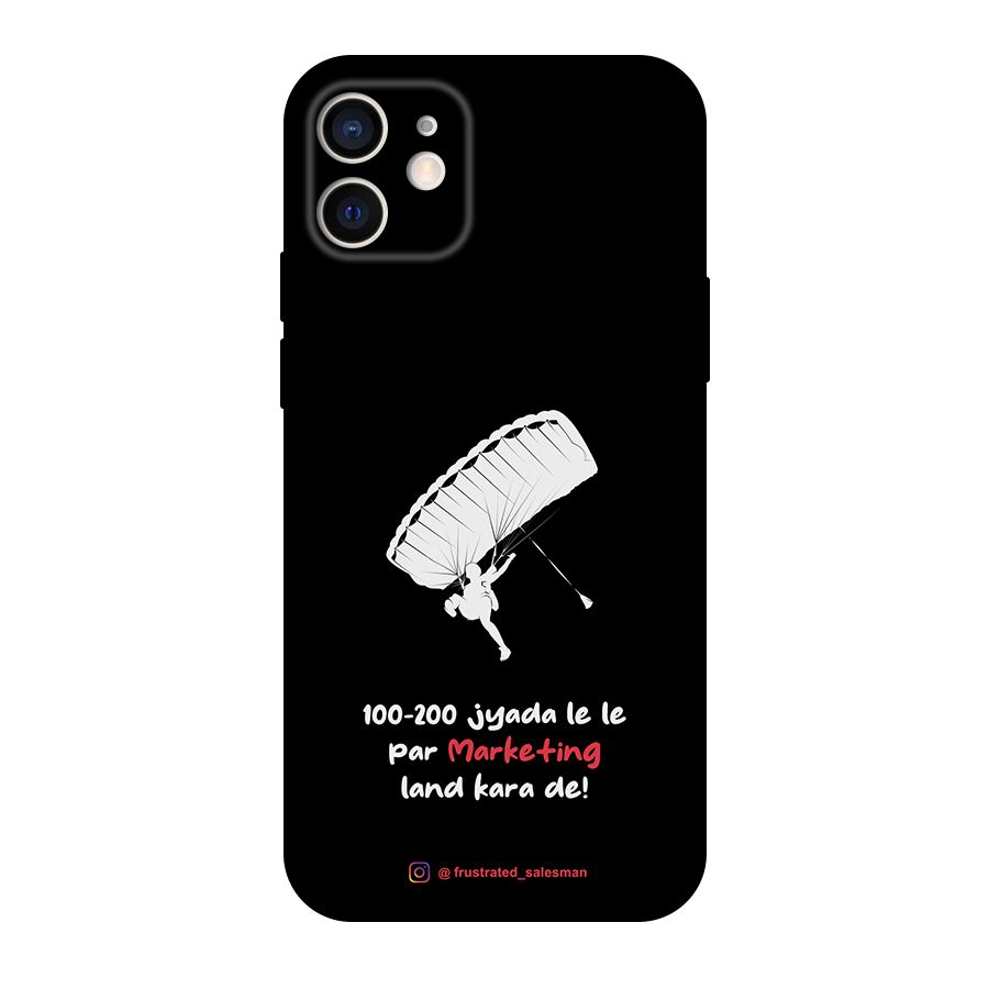 Marketing Land Kara De Black Original Polycarbonate Back Case for iPhone 12