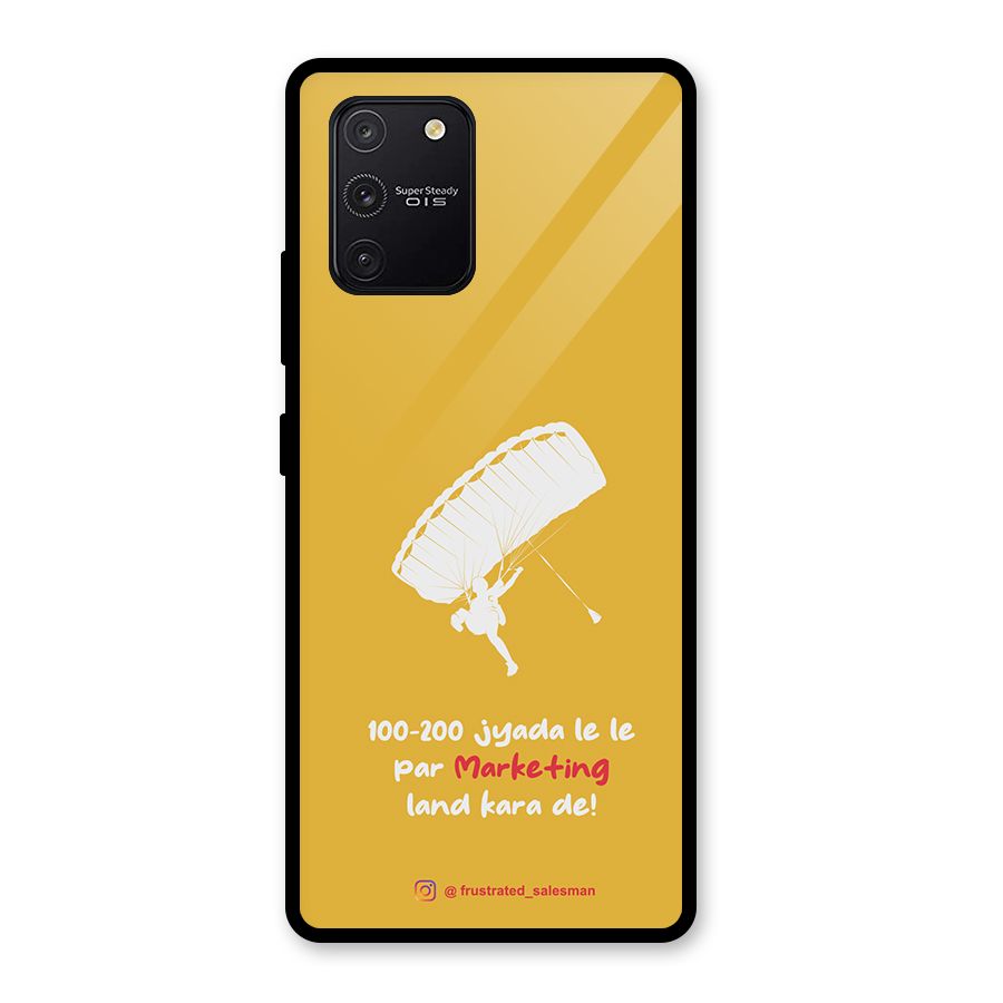 Marketing Land Kara De Mustard Yellow Glass Back Case for Galaxy S10 Lite