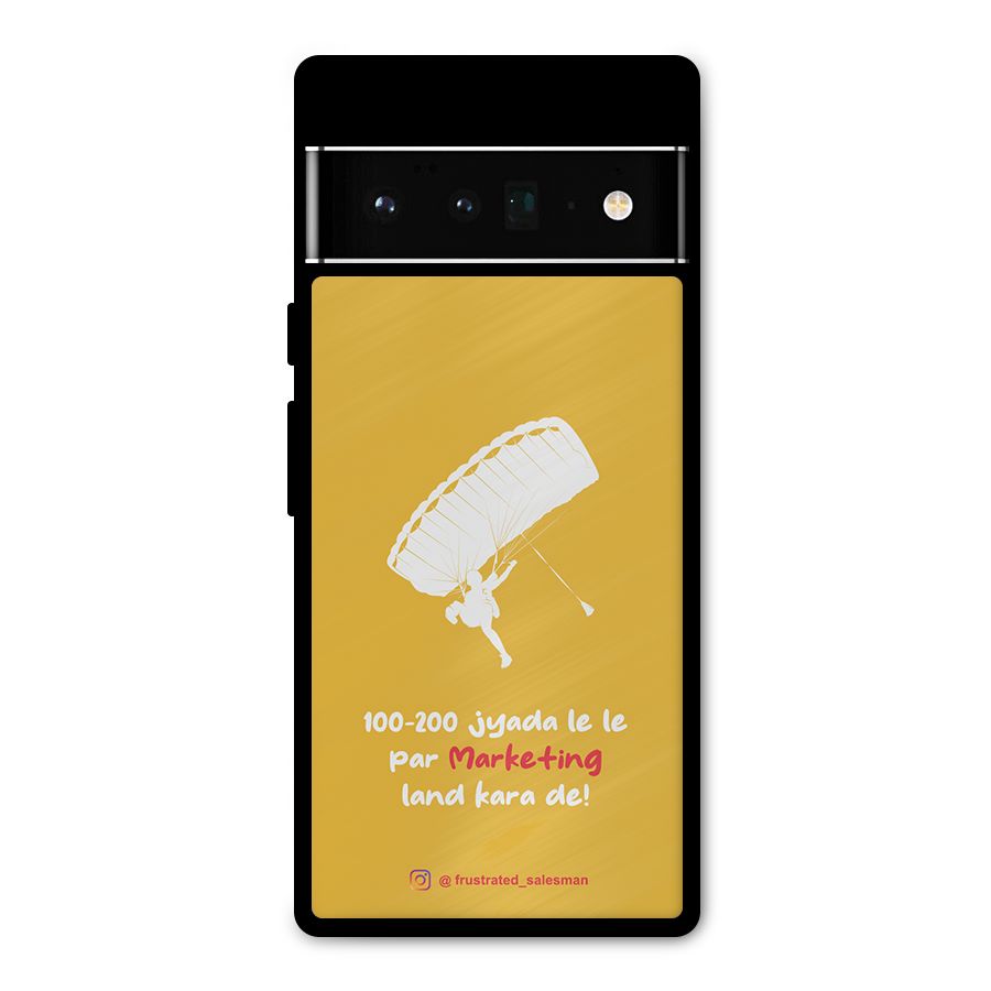 Marketing Land Kara De Mustard Yellow Metal Back Case for Google Pixel 6 Pro