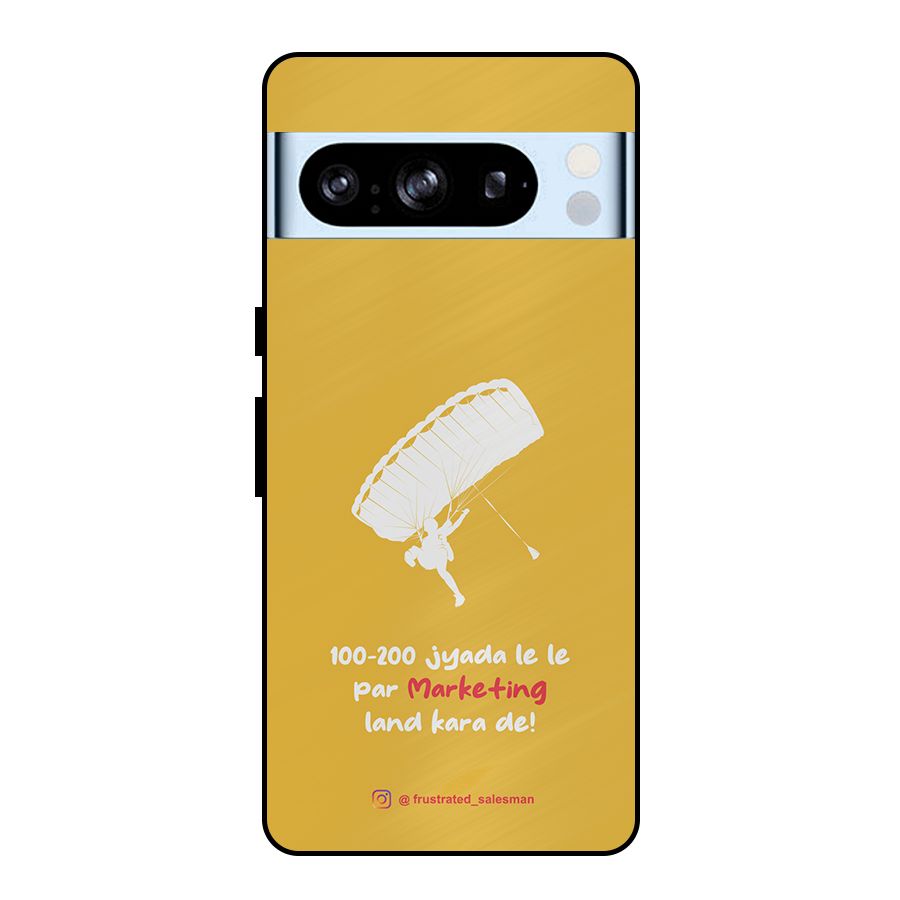 Marketing Land Kara De Mustard Yellow Metal Back Case for Google Pixel 8 Pro
