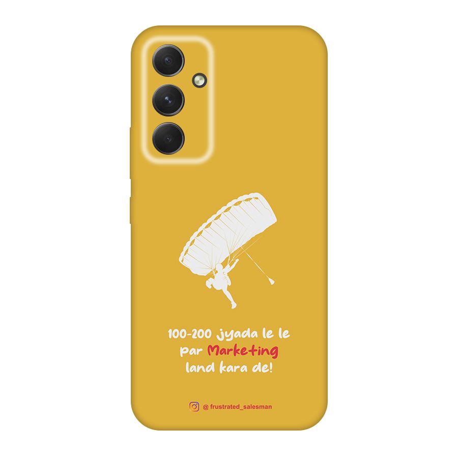 Marketing Land Kara De Mustard Yellow Original Polycarbonate Back Case for Galaxy A54