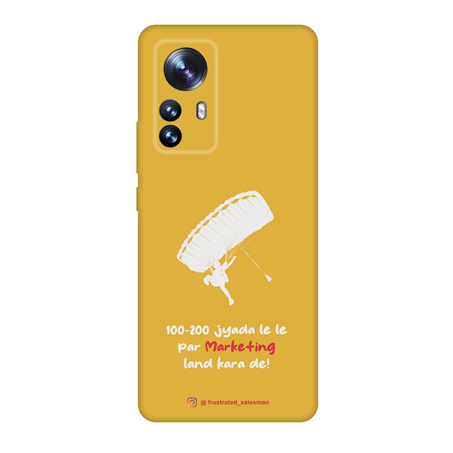 Marketing Land Kara De Mustard Yellow Original Polycarbonate Back Case for Xiaomi 12 Pro