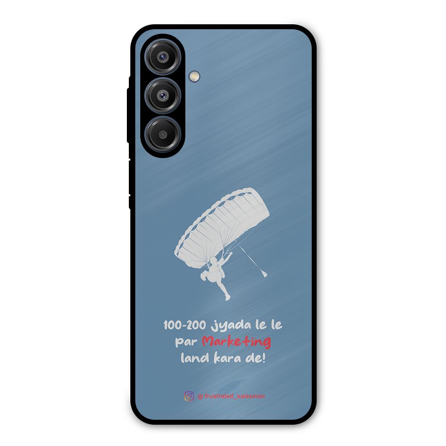 Marketing Land Kara De SteelBlue Metal Back Case for Galaxy A16 5G