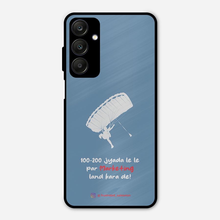 Marketing Land Kara De SteelBlue Metal Back Case for Galaxy A25 5G