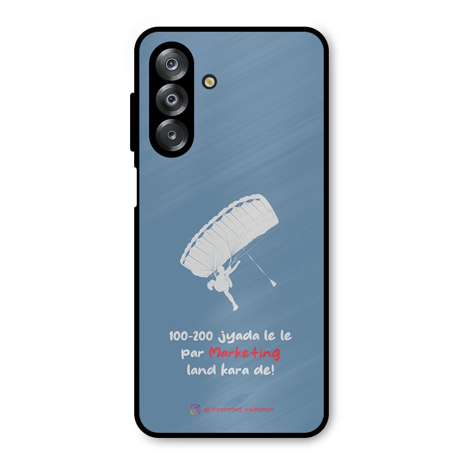 Marketing Land Kara De SteelBlue Metal Back Case for Galaxy A26