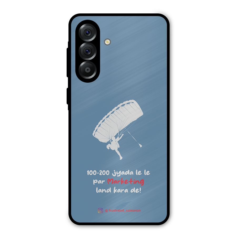 Marketing Land Kara De SteelBlue Metal Back Case for Galaxy A56