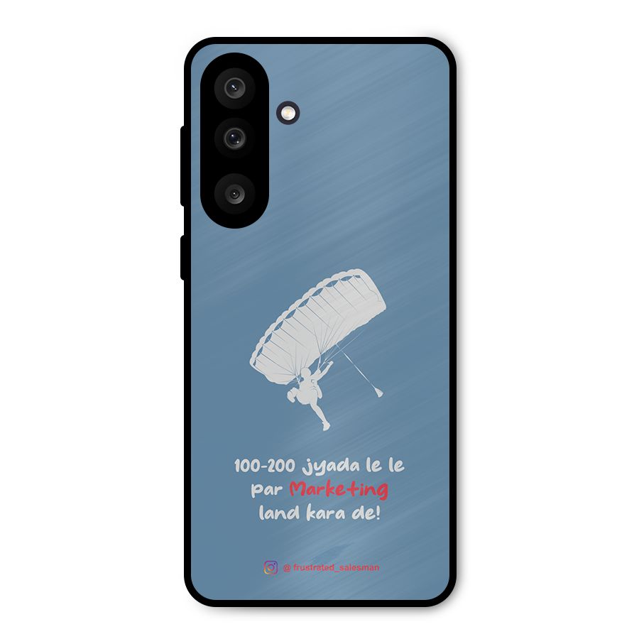 Marketing Land Kara De SteelBlue Metal Back Case for Galaxy M56