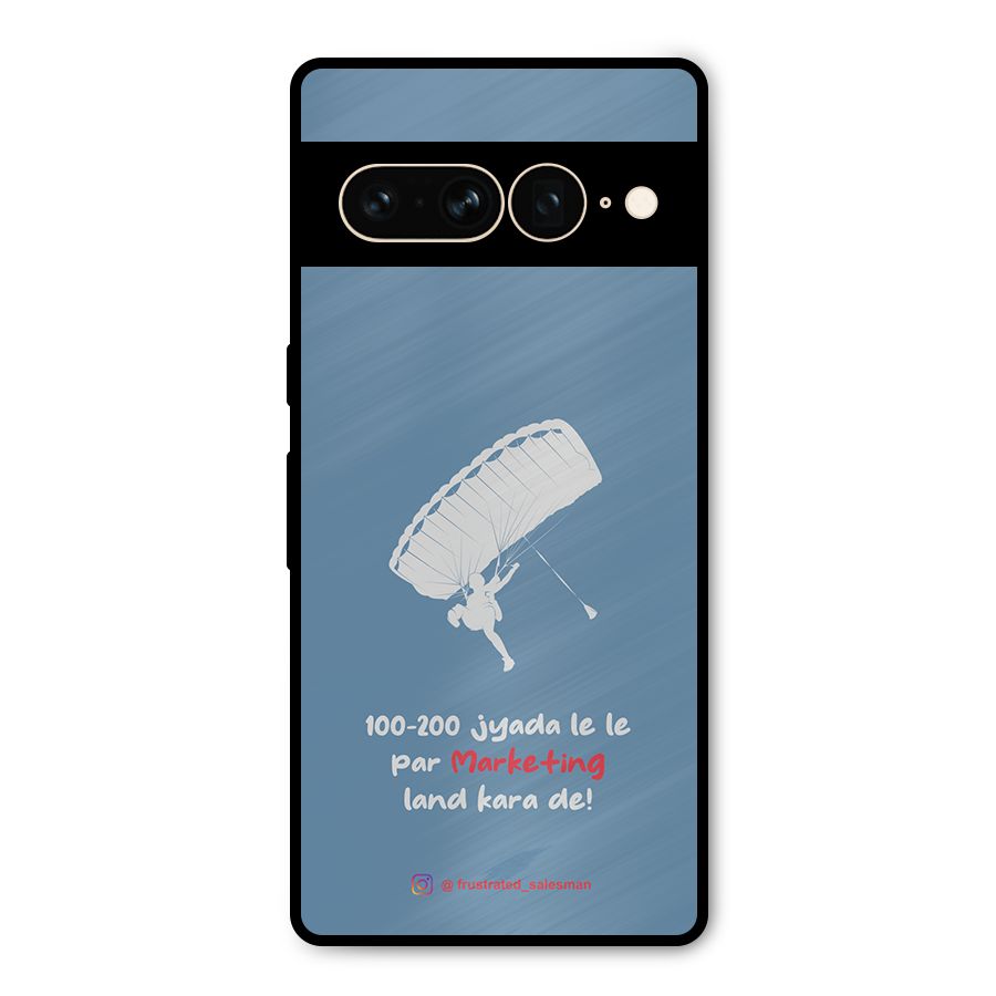 Marketing Land Kara De SteelBlue Metal Back Case for Google Pixel 7 Pro