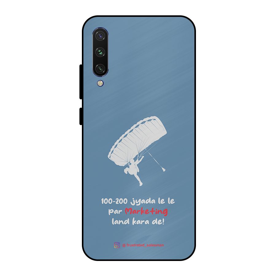 Marketing Land Kara De SteelBlue Metal Back Case for Mi A3