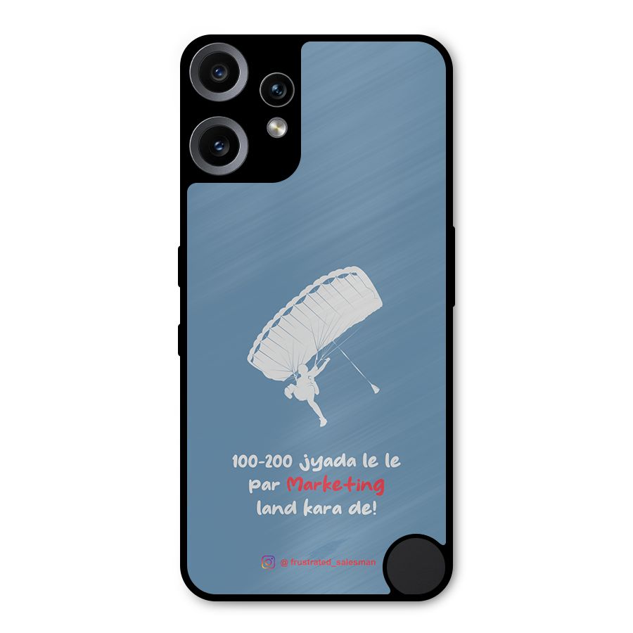 Marketing Land Kara De SteelBlue Metal Back Case for Nothing CMF Phone 2 Pro