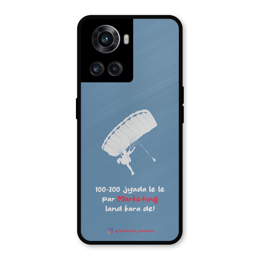 Marketing Land Kara De SteelBlue Metal Back Case for OnePlus 10R