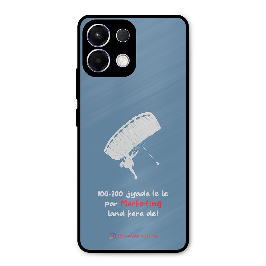 Marketing Land Kara De SteelBlue Metal Back Case for Oppo K13