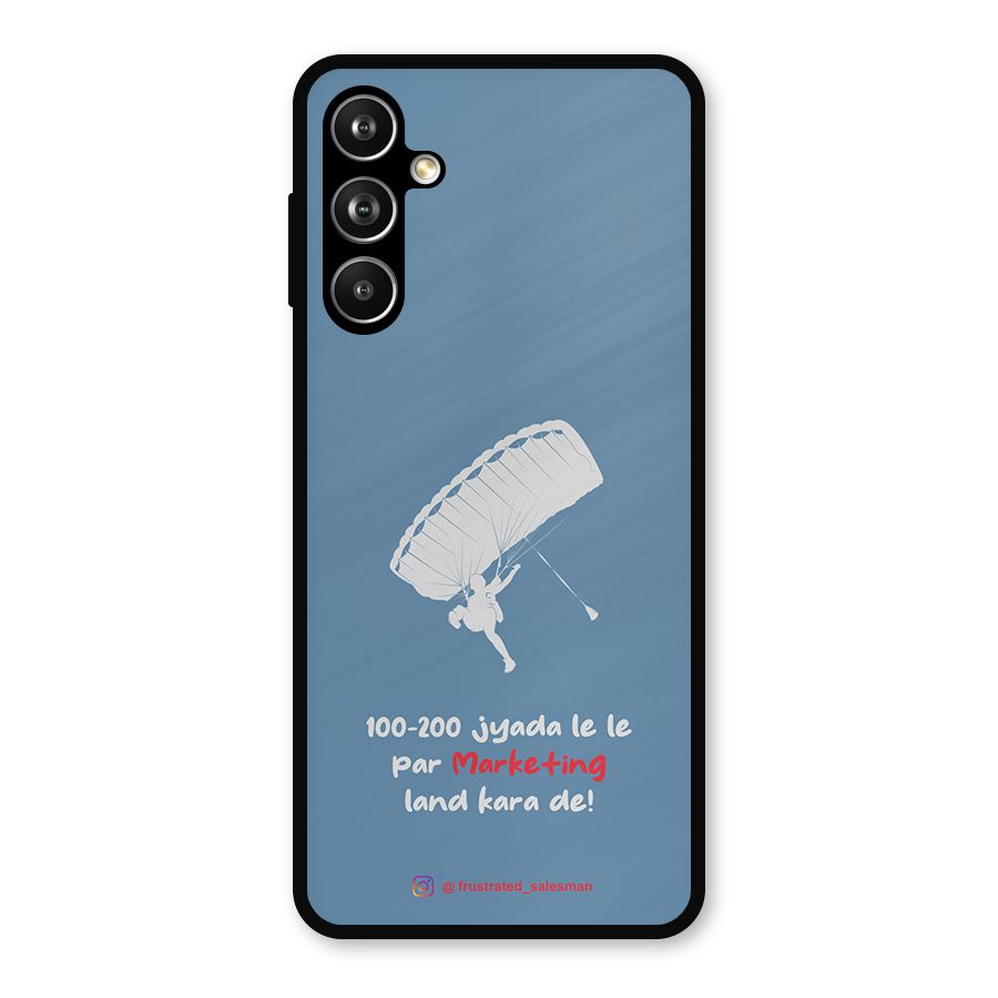 Marketing Land Kara De SteelBlue Metal Back Case for Samsung Galaxy M54
