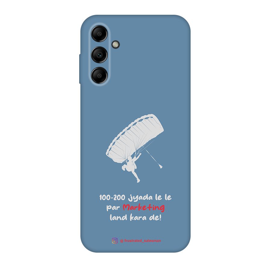 Marketing Land Kara De SteelBlue Original Polycarbonate Back Case for Galaxy A14 5G