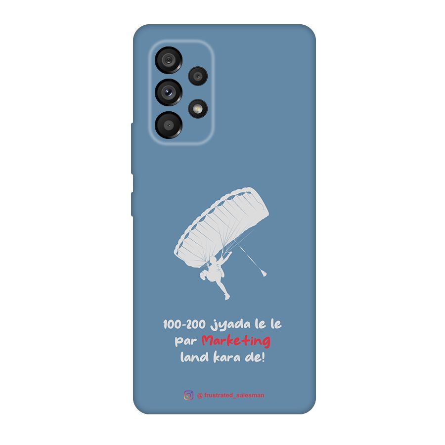 Marketing Land Kara De SteelBlue Original Polycarbonate Back Case for Galaxy A53 5G