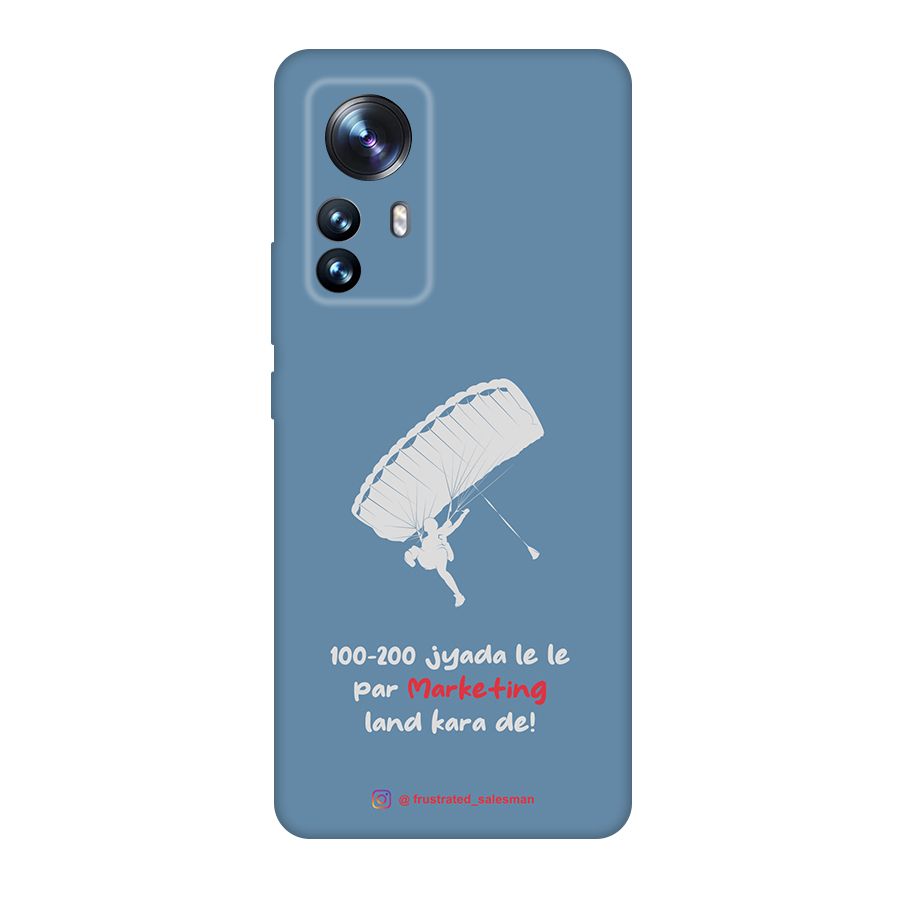 Marketing Land Kara De SteelBlue Original Polycarbonate Back Case for Xiaomi 12 Pro