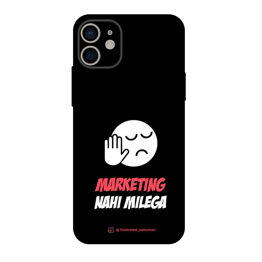 Marketing Nahi Milega Black Original Polycarbonate Back Case for iPhone 11