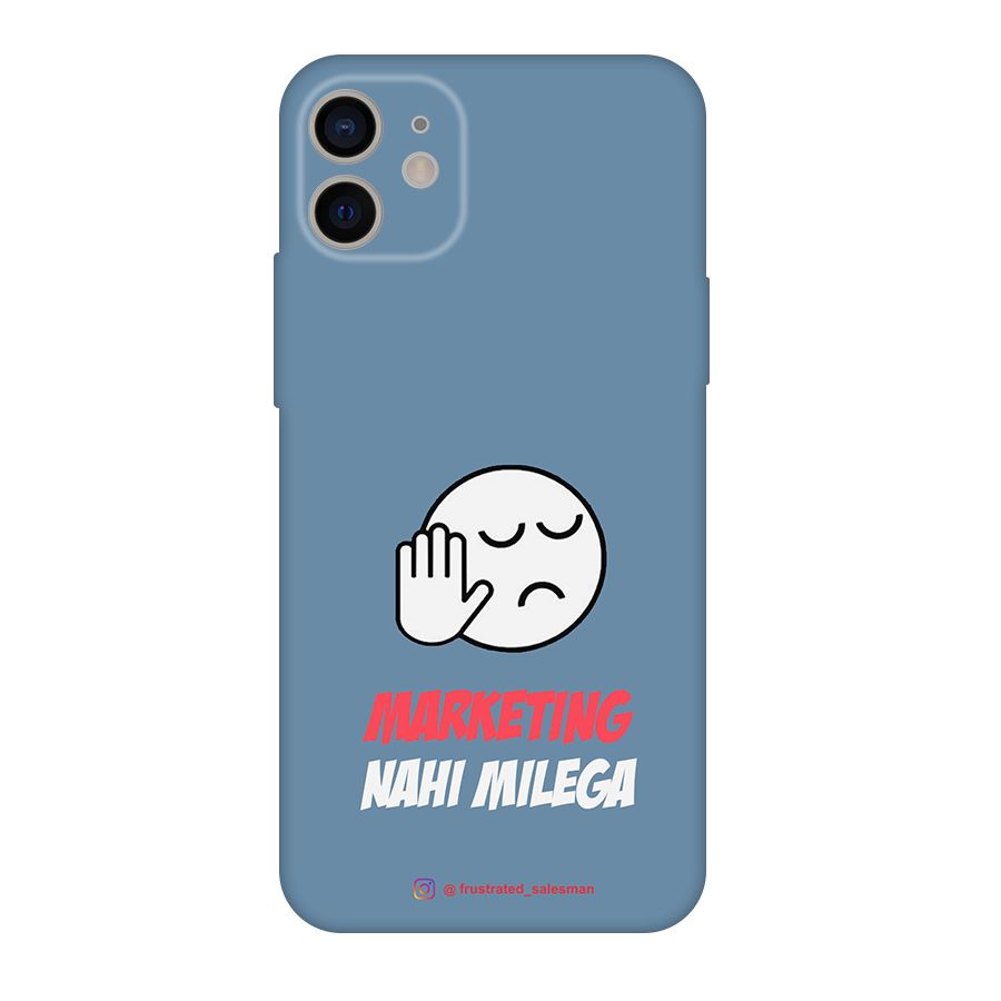 Marketing Nahi Milega SteelBlue Original Polycarbonate Back Case for iPhone 11