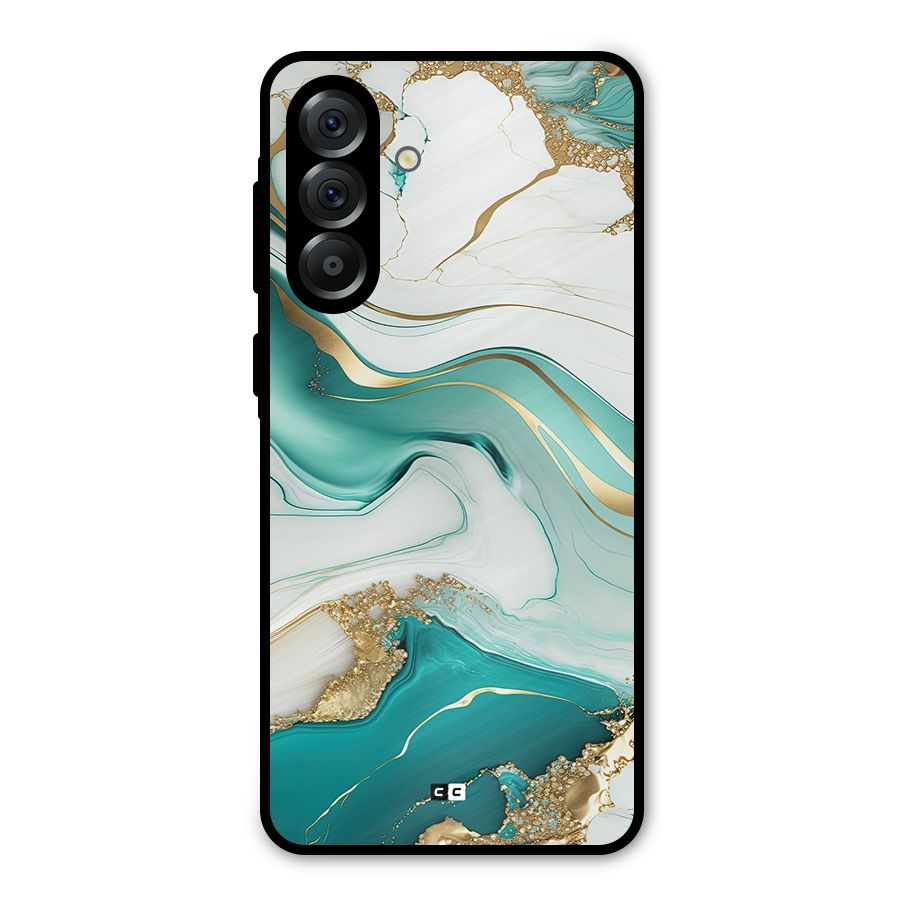 Marvelous Marble Metal Back Case for Galaxy A56