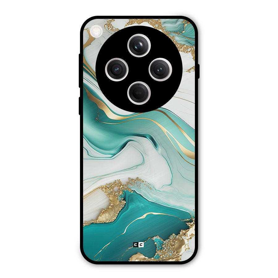 Marvelous Marble Metal Back Case for Oppo Find X8
