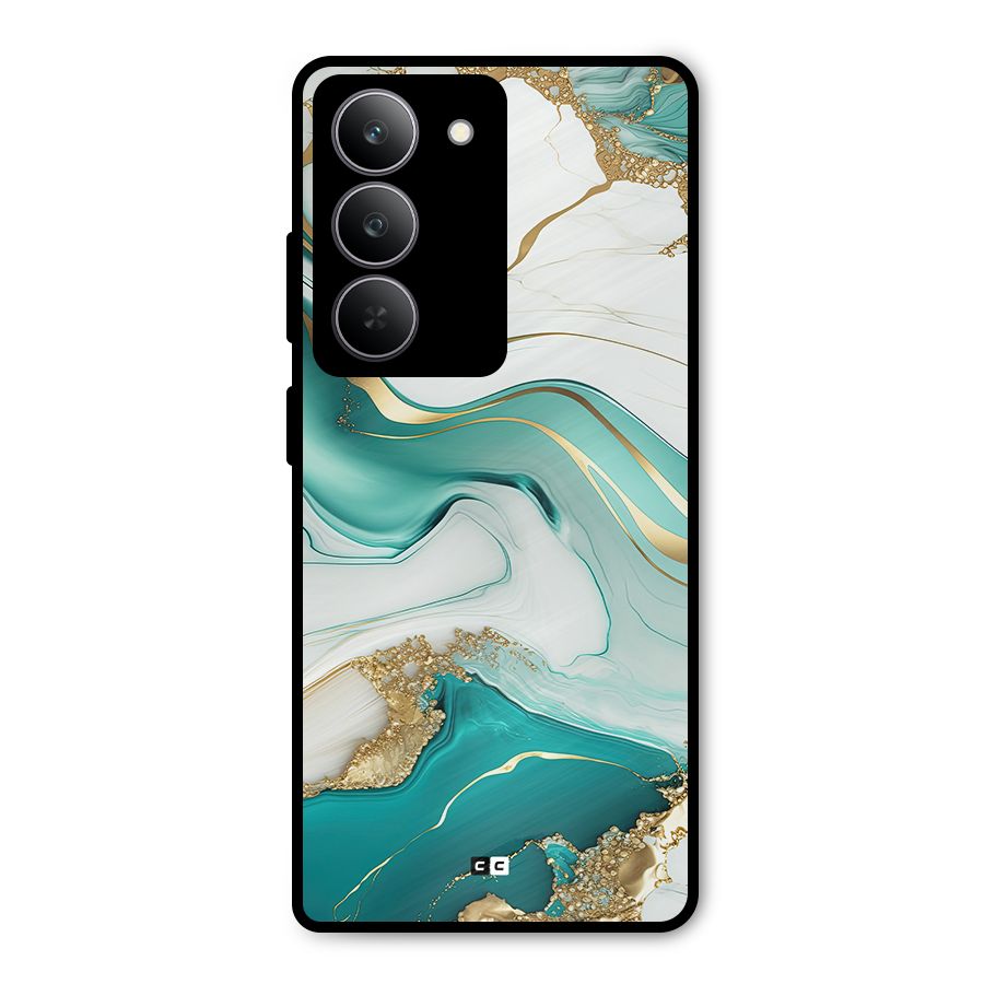 Marvelous Marble Metal Back Case for Realme P3x