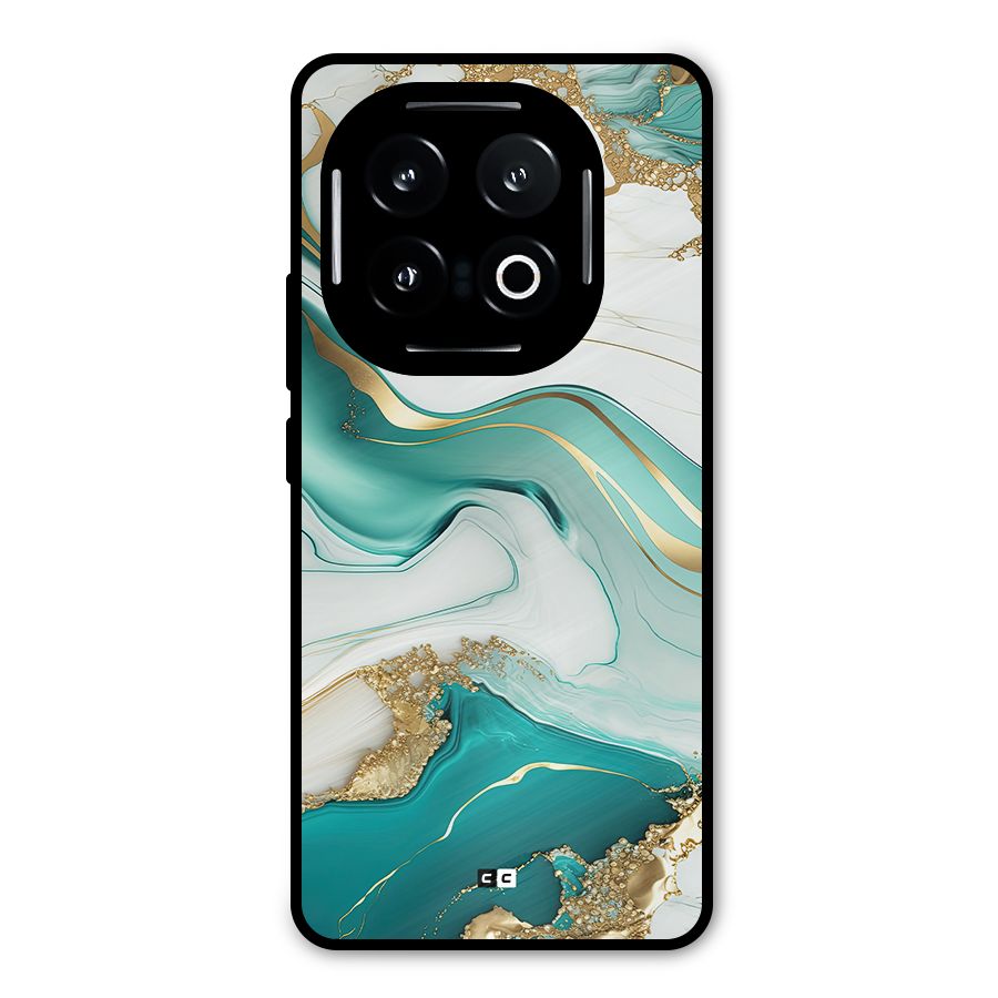Marvelous Marble Metal Back Case for iQOO 13