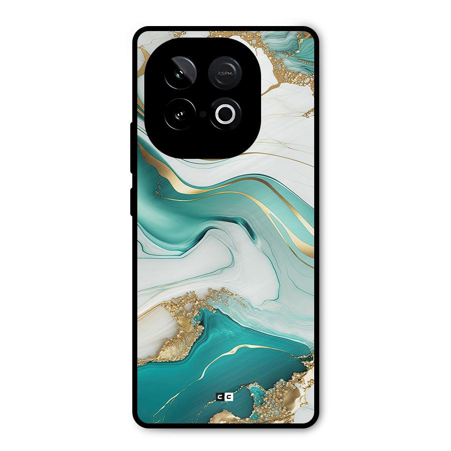 Marvelous Marble Metal Back Case for iQOO Neo 10
