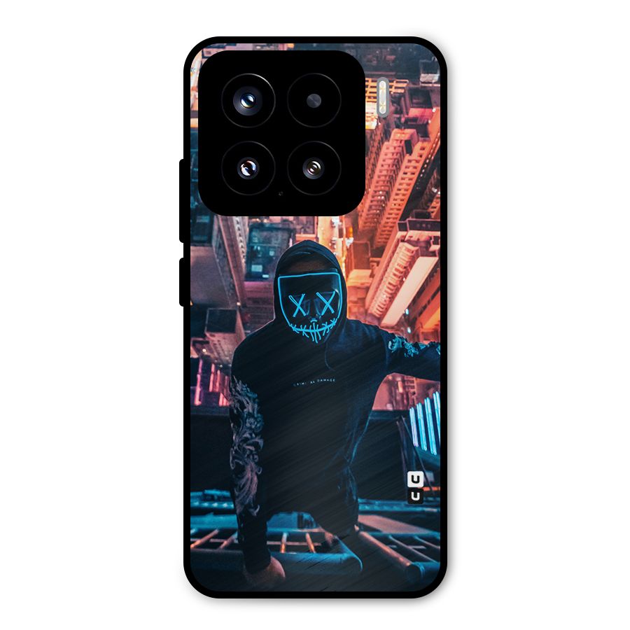 Mask Guy Climbing Building Metal Back Case for Xiaomi 15