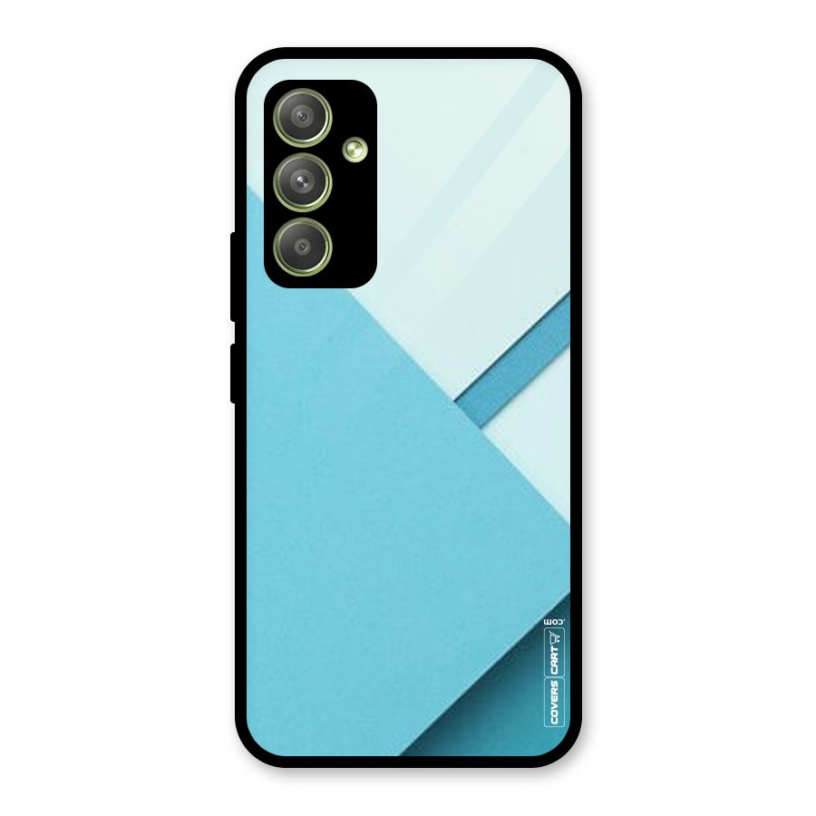 Material Design Glass Back Case for Galaxy A54