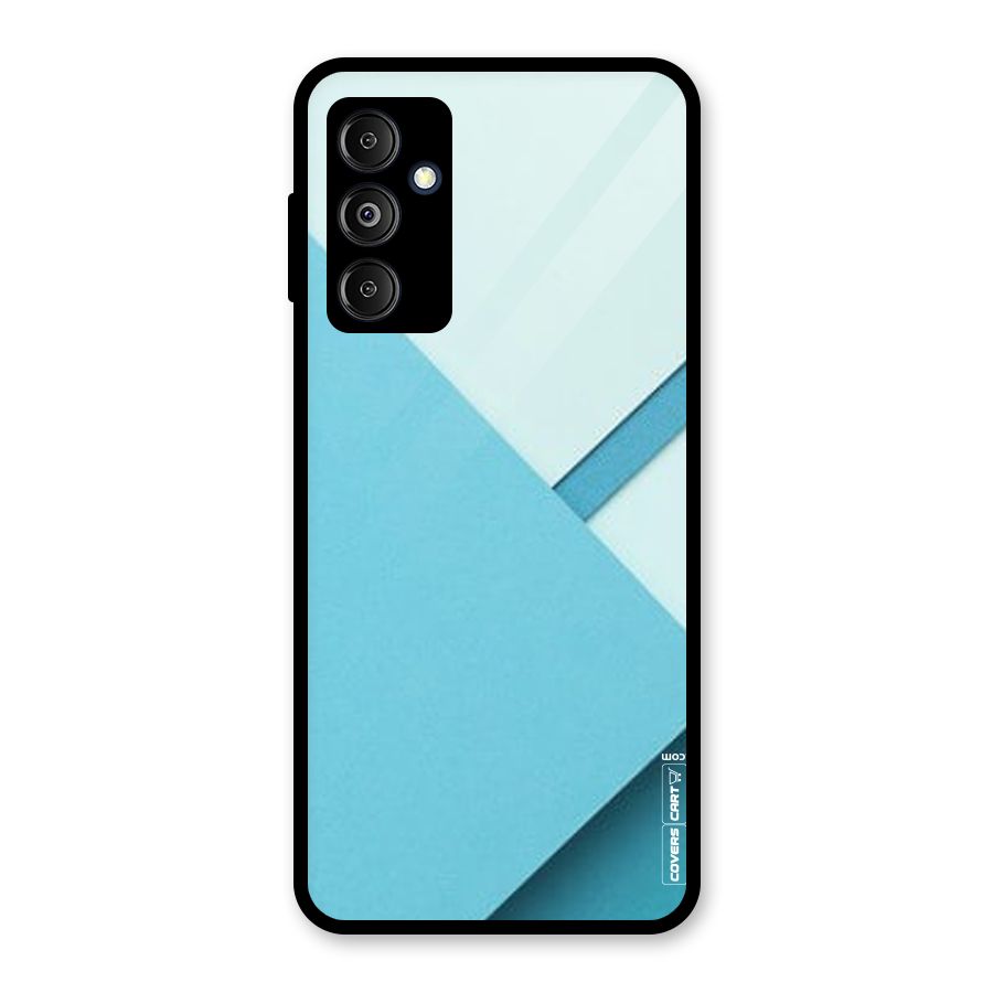 Material Design Glass Back Case for Galaxy M14 5G