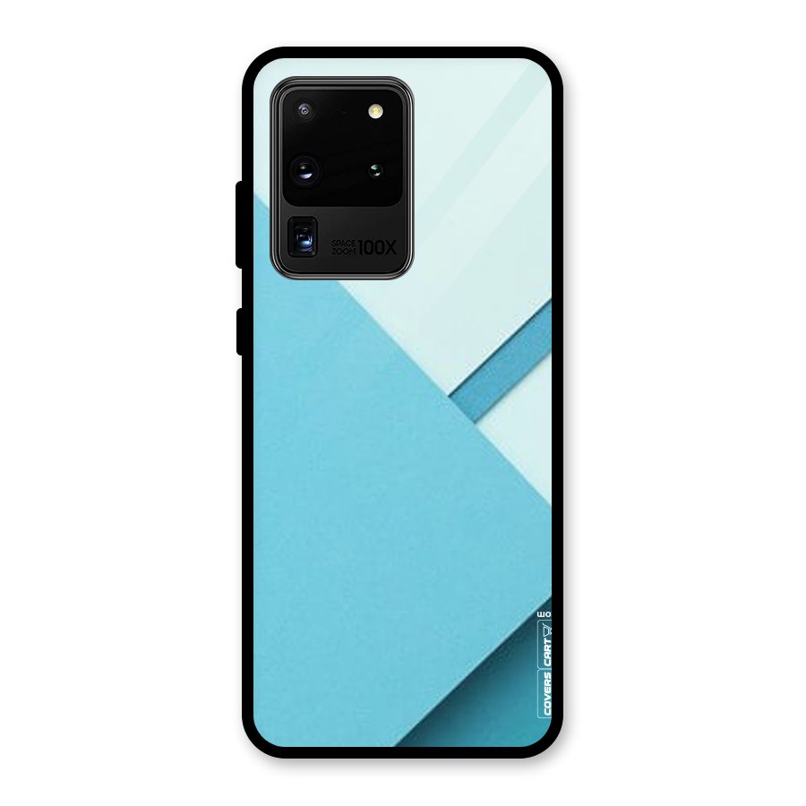 Material Design Glass Back Case for Galaxy S20 Ultra