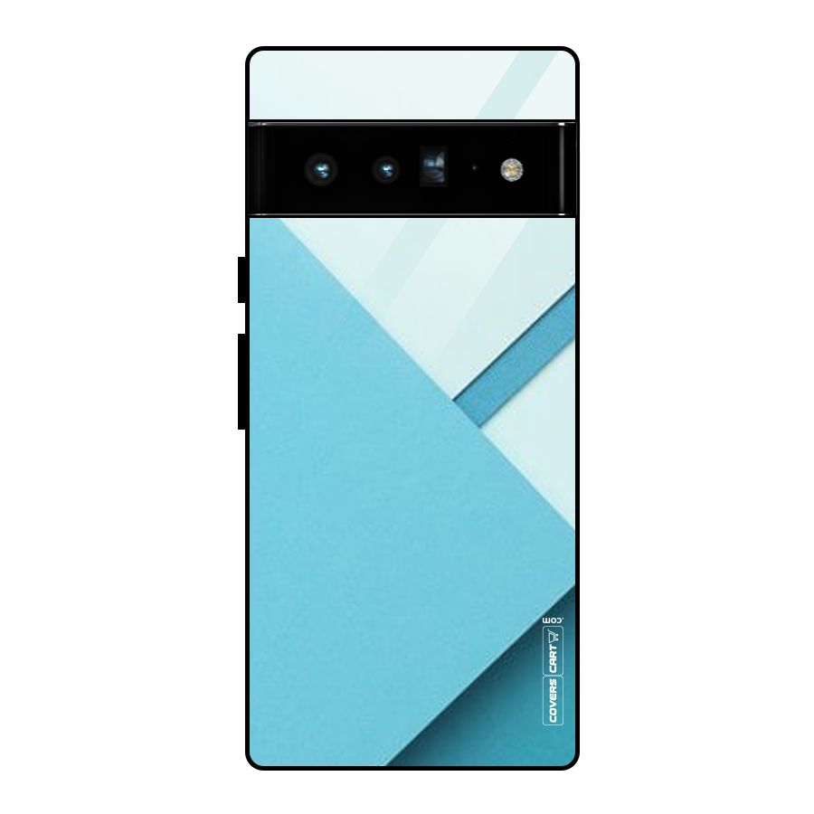 Material Design Glass Back Case for Google Pixel 6 Pro