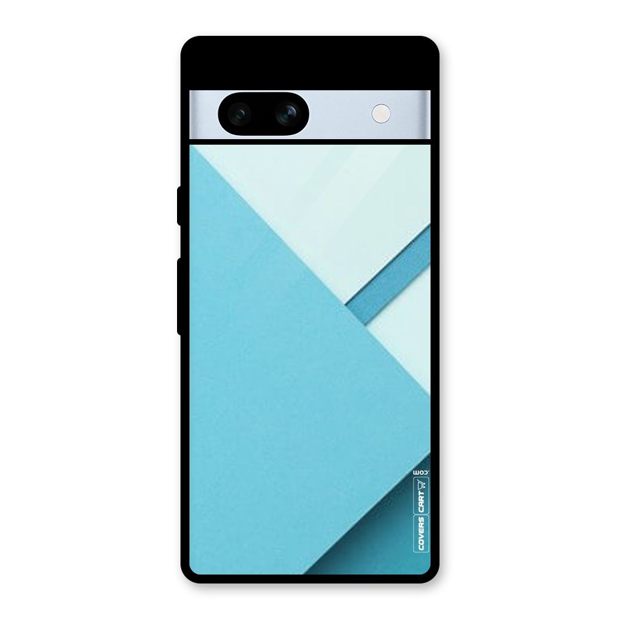 Material Design Glass Back Case for Google Pixel 7a