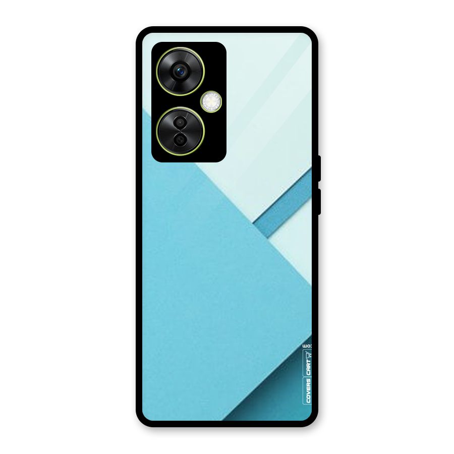 Material Design Glass Back Case for OnePlus Nord CE 3 Lite