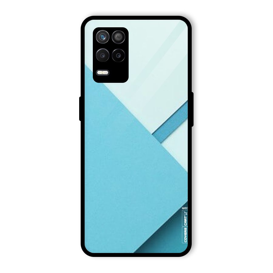 Material Design Glass Back Case for Realme 8s 5G