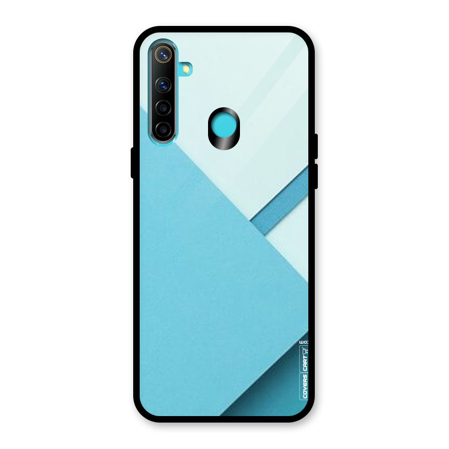 Material Design Glass Back Case for Realme Narzo 10
