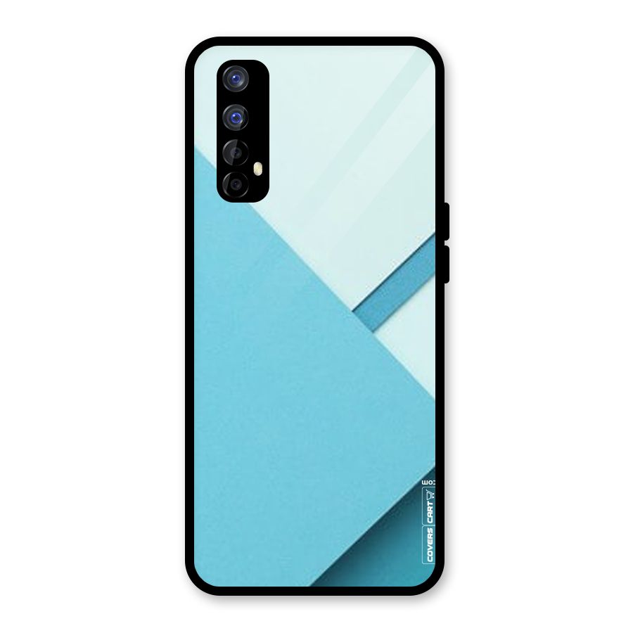Material Design Glass Back Case for Realme Narzo 20 Pro