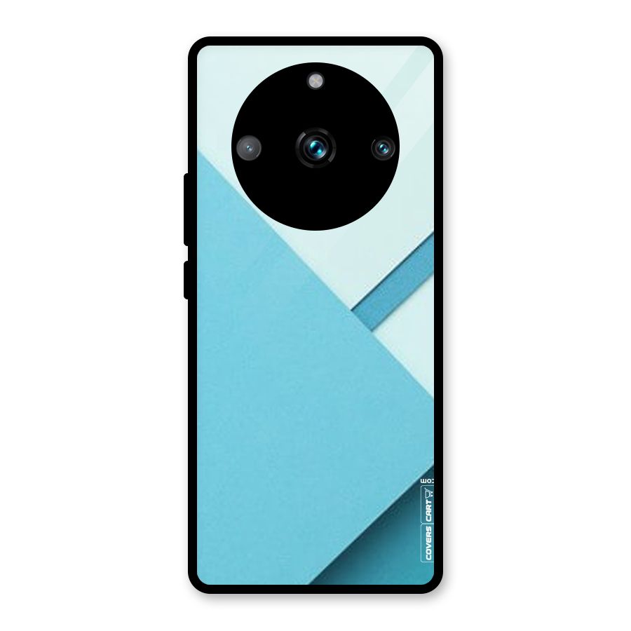Material Design Glass Back Case for Realme Narzo 60 Pro