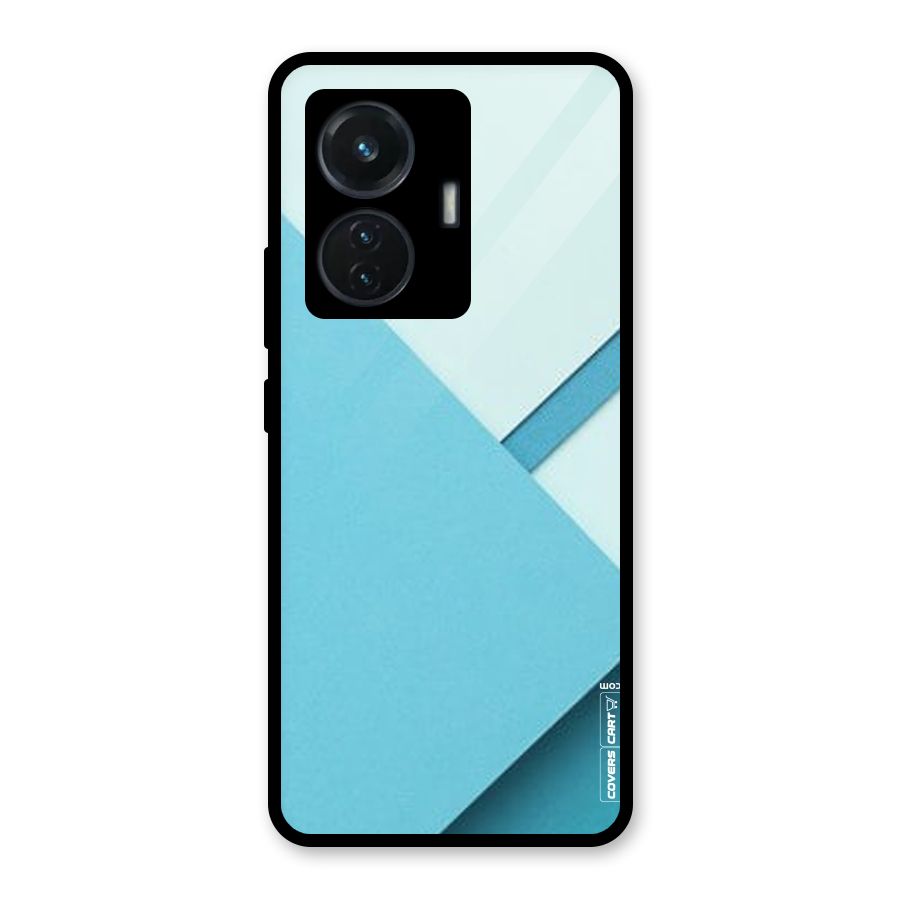 Material Design Glass Back Case for Vivo T1 44W