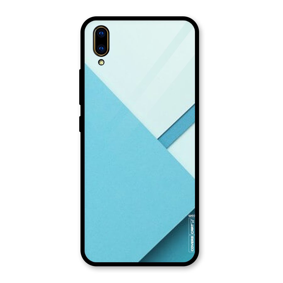 Material Design Glass Back Case for Vivo V11 Pro