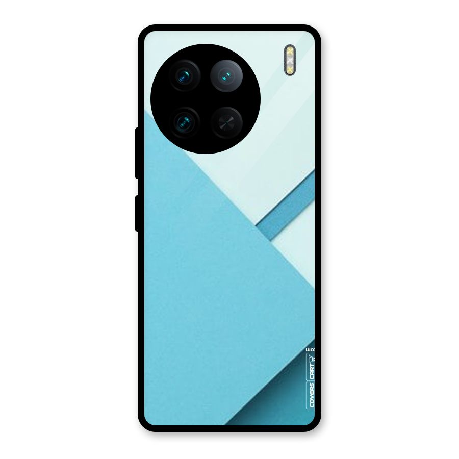 Material Design Glass Back Case for Vivo X90 Pro