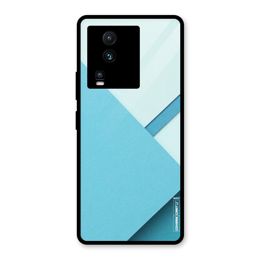 Material Design Glass Back Case for Vivo iQOO Neo 7 Pro
