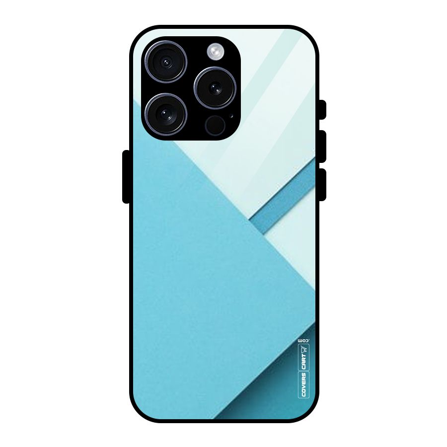 Material Design Glass Back Case for iPhone 15 Pro