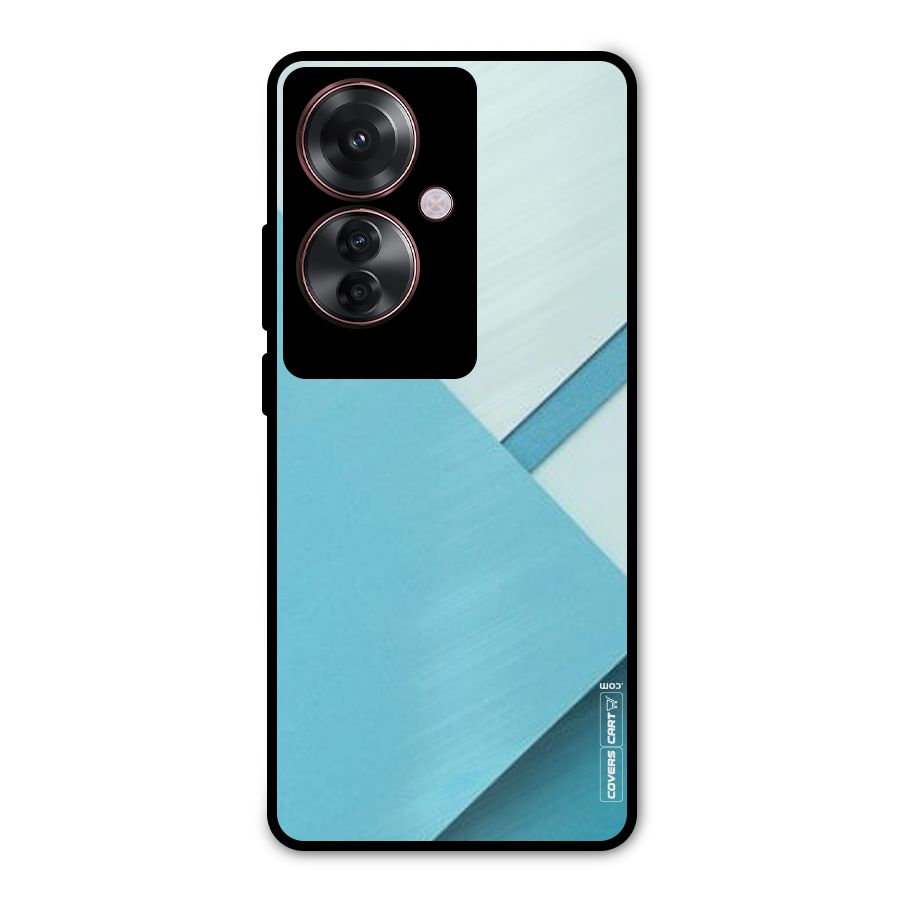 Material Design Metal Back Case for Oppo F25 Pro