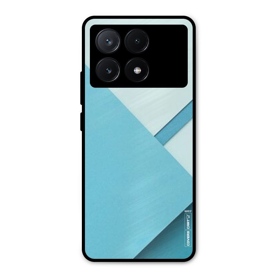 Material Design Metal Back Case for Poco X6 Pro
