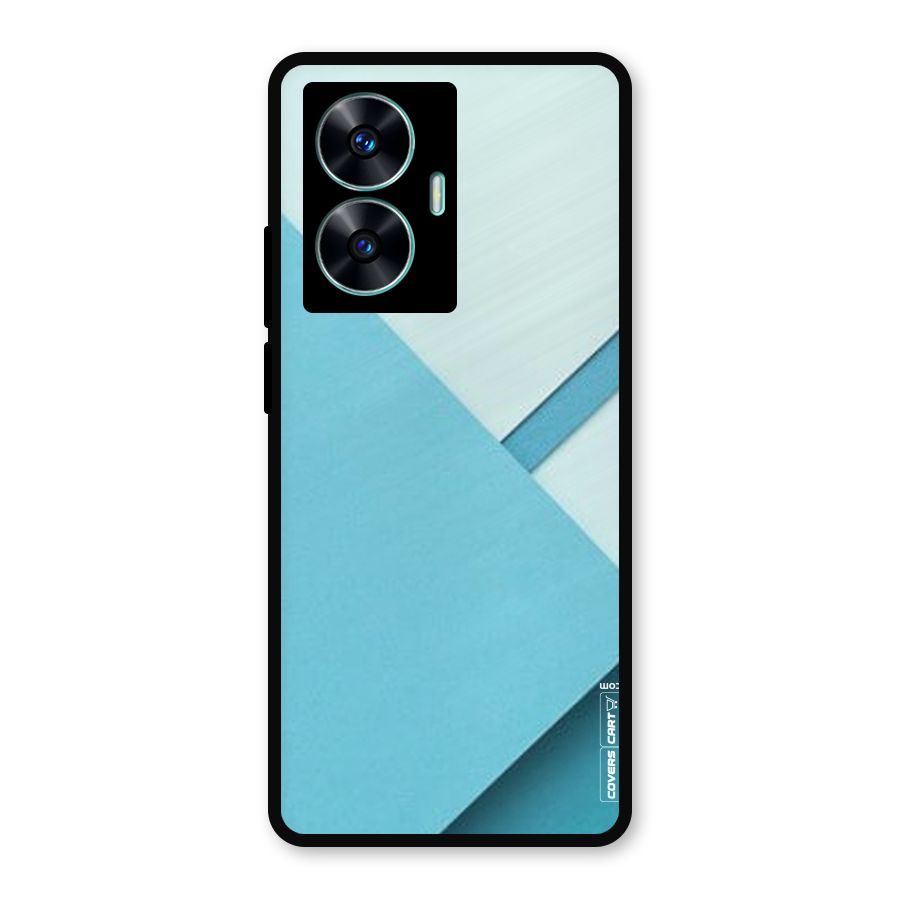 Material Design Metal Back Case for Realme Narzo N55