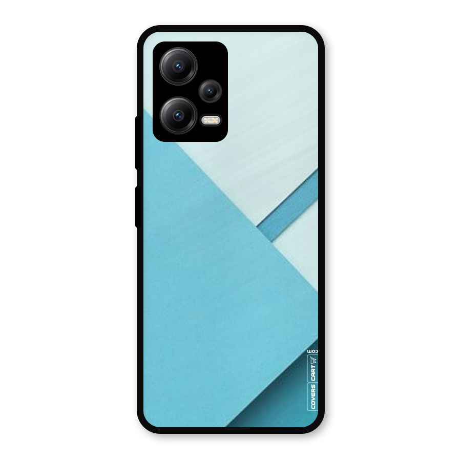Material Design Metal Back Case for Redmi Note 12 5G