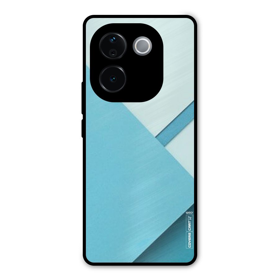 Material Design Metal Back Case for Vivo T3 Pro