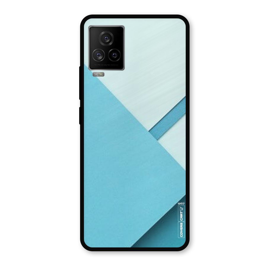 Material Design Metal Back Case for iQOO 7 Legend 5G