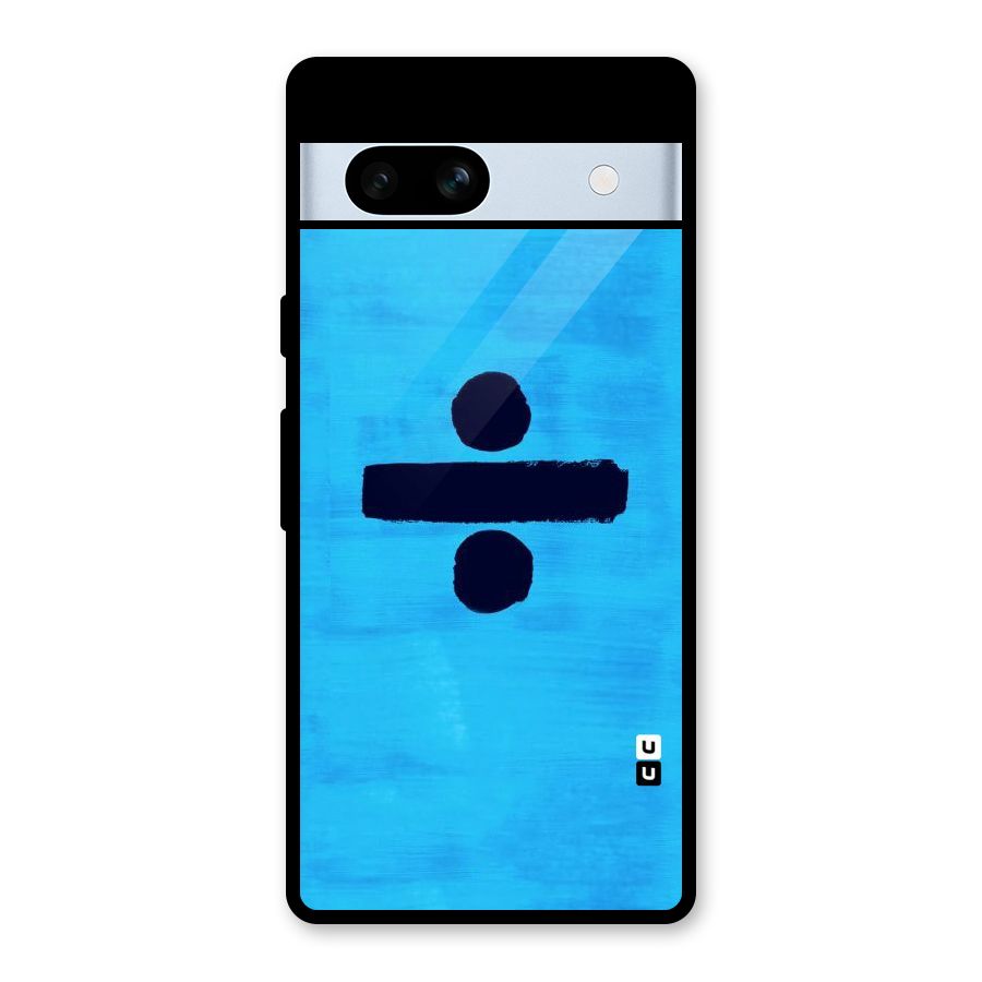 Math And Blue Glass Back Case for Google Pixel 7a